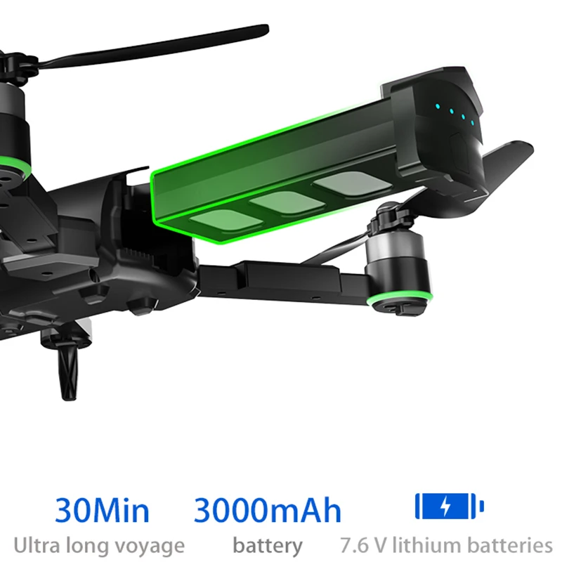 Wi Fi FPV RC Дрон 4K камера оптический поток HD Двойная антенна видео Квадрокоптер