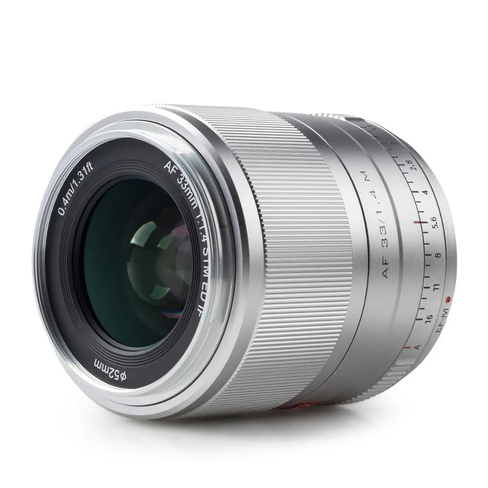 US $259.00 Viltrox AF 33mm F14 STM Auto Focus Prime Lens APSC For Canon EOS MMount Mirrorless Camera Canon EOS M M5 M6 Mark II M200 M50