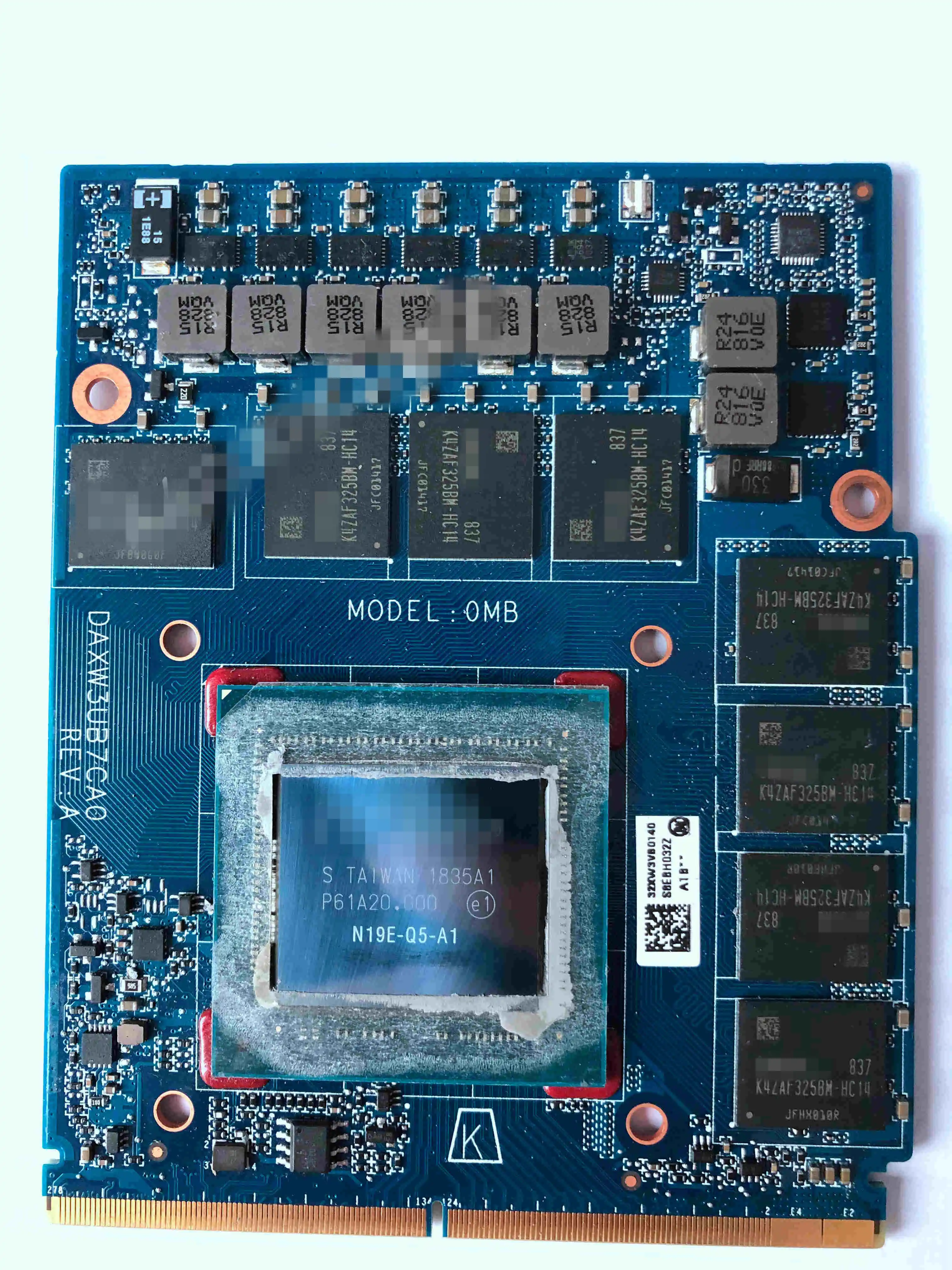 

Для HP ZBook 17 G6 Nvidia Quadro RTX3000 RTX4000 RTX5000 6 ГБ 8 ГБ 16 ГБ GDDR6 N19E-Q1-KD-A1 N19E-Q3-A1 N19E-Q5-A1 GPU видеокарта