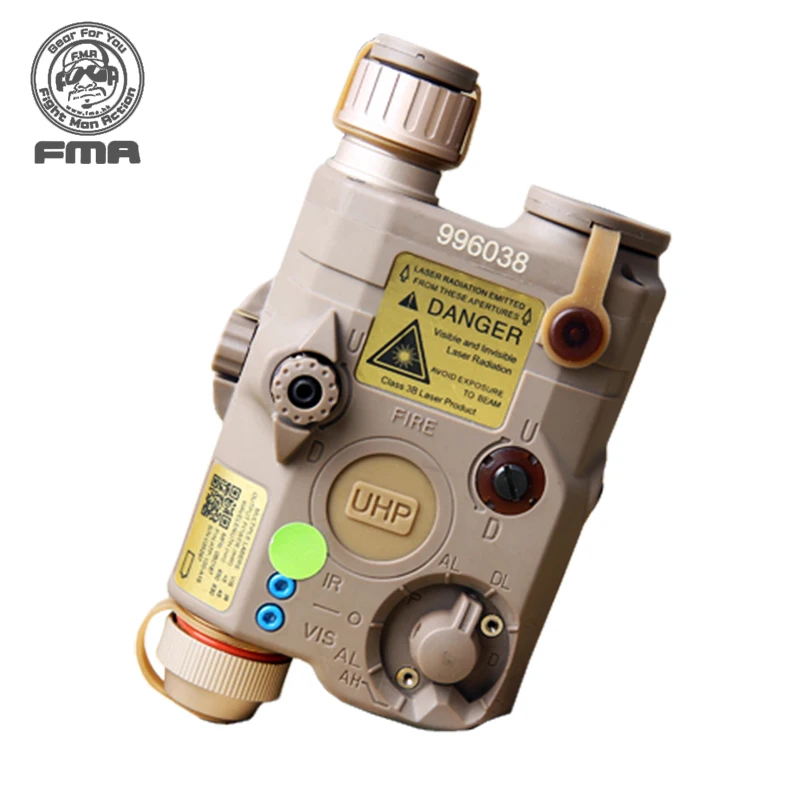 FMA PEQ LA5-C обновленная версия батарейный блок белый светодиодный+ зеленый лазер с ИК линзы тактические аксессуары 1075