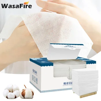 

20/40/60PCS Cotton Multi-purpose Disposable Face Towel Wet Dry Dual-use Clean Beauty Towel Soft Towel For Travel Use