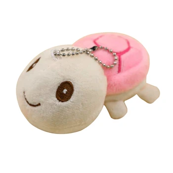 

Cute 10cm Mini Turtle Plush Doll Pendant Key Ring Small Turtle Plush Toy For Children Gift