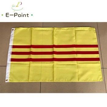 

Flag of South Vietnam 2ft*3ft (60*90cm) 3ft*5ft (90*150cm) Size Christmas Decorations for Home Flag Banner
