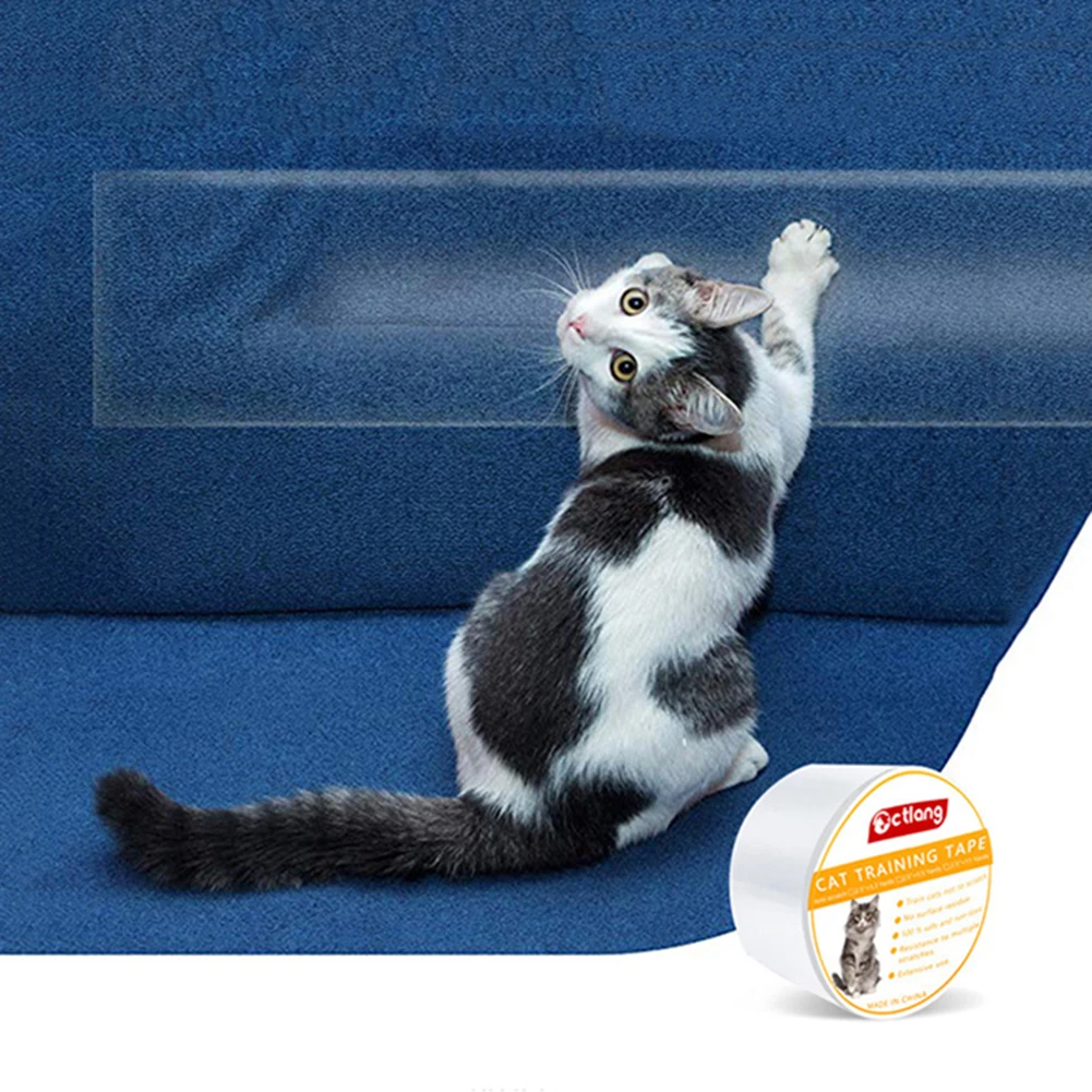 Pet Cat Sofa Protection Adhesive Tape Cat Anti Scratch Protective Film Training Scotch Tape Home Sofa 1 Pet Cat Sofa Protection Adhesive Tape Cat Anti Scratch Protective Film Training Scotch Tape Home Sofa 4