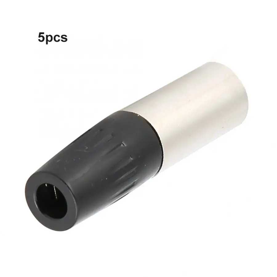 5 шт. 5Pin XLR разъем Mini Male микрофонный кабель адаптер MIC Аудио разъем