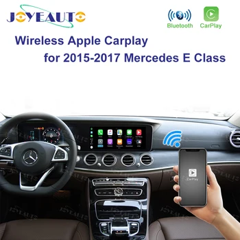 

Joyeauto Aftermarket Wireless Apple CarPlay Retrofit for Mercedes E Class OEM W212 15-19 NTG5 Car Play with Rear View Camera