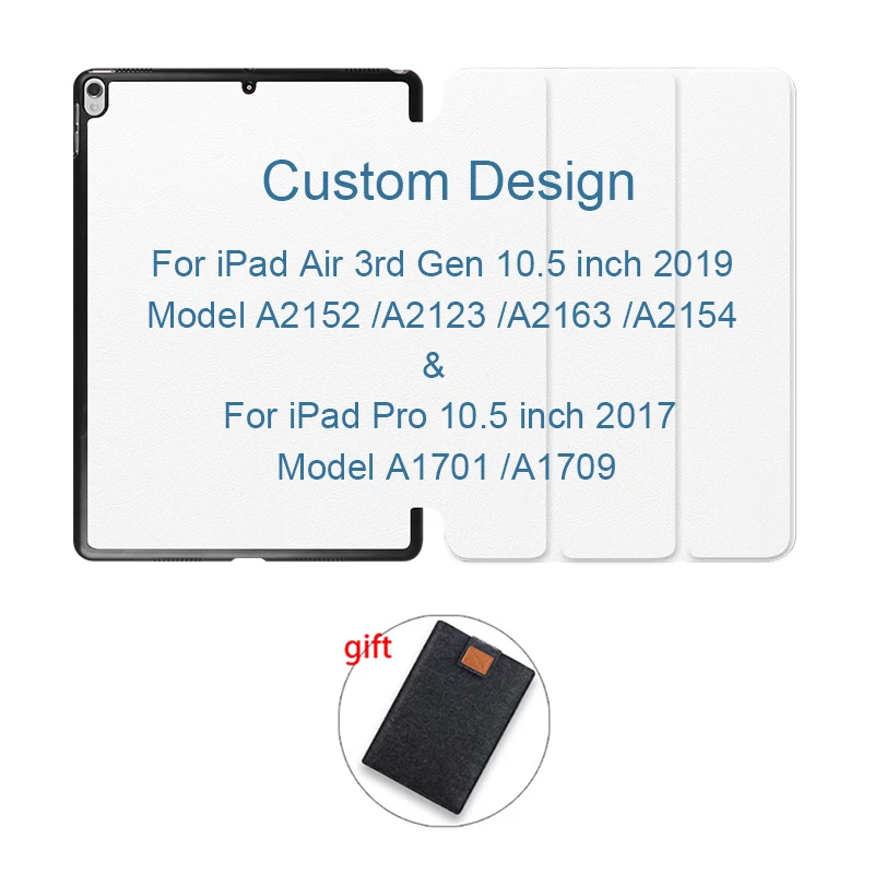 MTT заказной дизайн чехол для Apple iPad 9,7 дюймов Pro 10,5 11 12,9 тонкий PU кожаный флип стенд чехол смарт-чехол для планшета - Цвет: For Air Pro 10.5