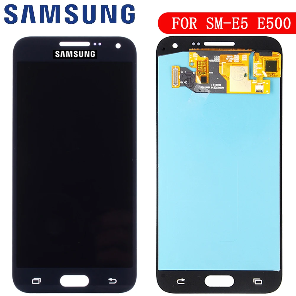 

TFT For Samsung Galaxy E5 LCD Touch screen Digitizer Sensor Glass Assembly E500 Display E5000 LCD E500F Display E500H E500M