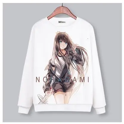 Высокое качество, унисекс, аниме, Noragami Yato Iki hijori Yukine, худи с круглым вырезом, Nora, толстовки, куртка, пальто, Топ - Цвет: 4