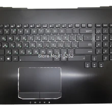 Подставка для ноутбука и клавиатура для ASUS GFX70 GFX70J GFX70JZ GFX70JS C оболочкой с RU/FR/US/IT/TI/BE/SK/TR/BG/ARFR/UK/SP черная клавиатура