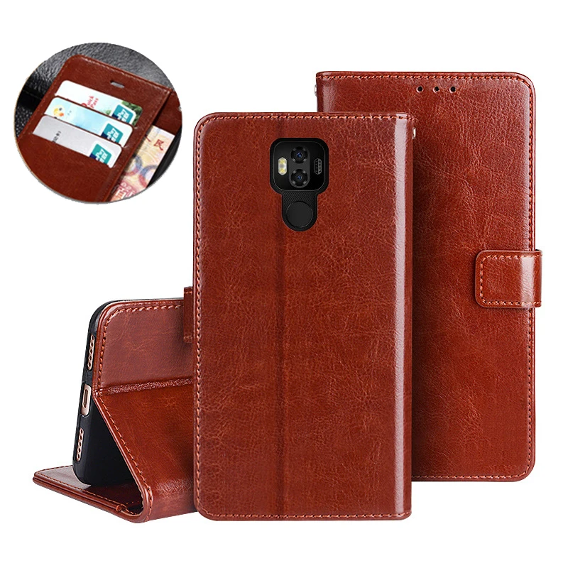 

For Ulefone Power 6 Silicone Case Wallet For Ulefone P6000 Plus Leather Case Flip Phone Shell for Ulefone Power 3L Case Cover