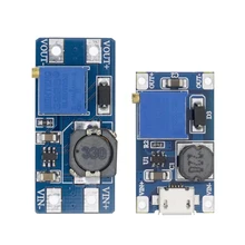 A53 1 pçs mt3608 2a max DC-DC step up módulo de potência impulsionador