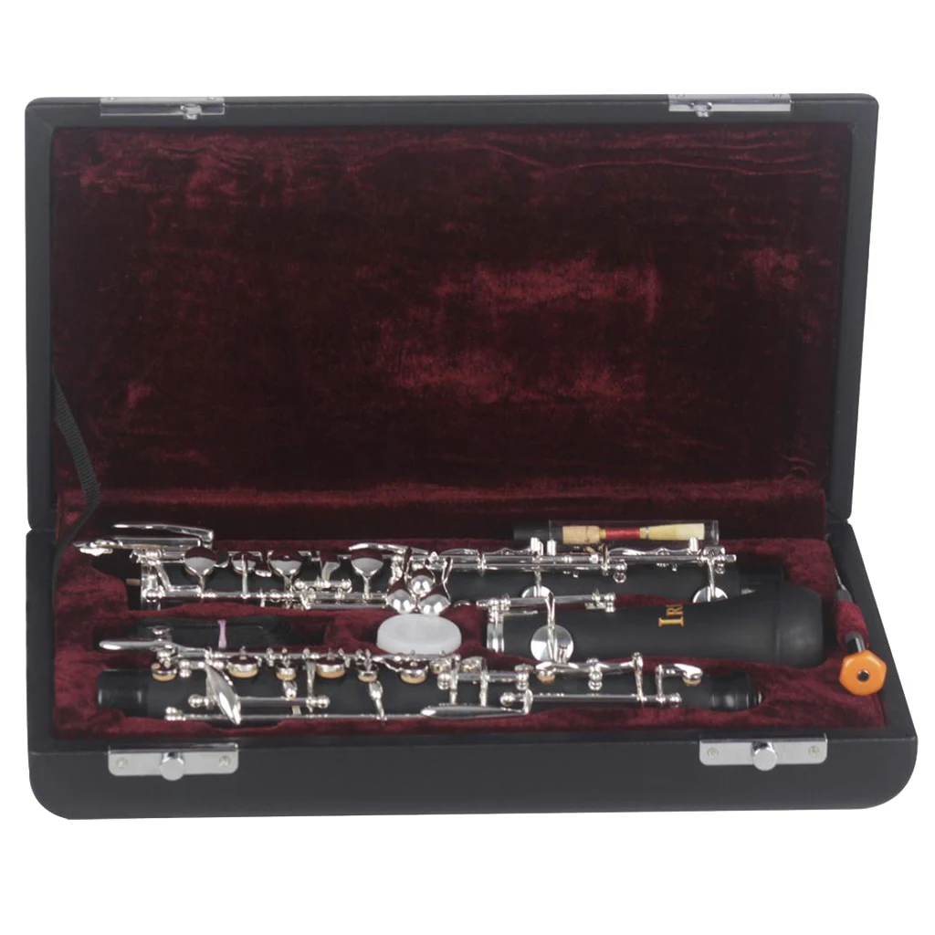 

IRIN Bakelite Oboe C Key Black Oboe Set Musical Wind Instrument