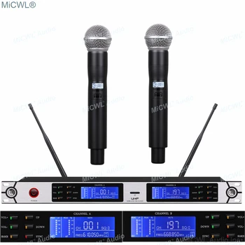

Authentic Professional UR24D True Diversity 2 Handheld Digital Wireless Microphone System 200 Channel MiCWL UR4D UR2