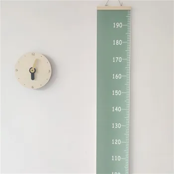 

Morandi Color Children Height Ruler Hanging Growth Chart INS Nordic Style Kids Room Decoration Baby Measure Rulers Photo Props