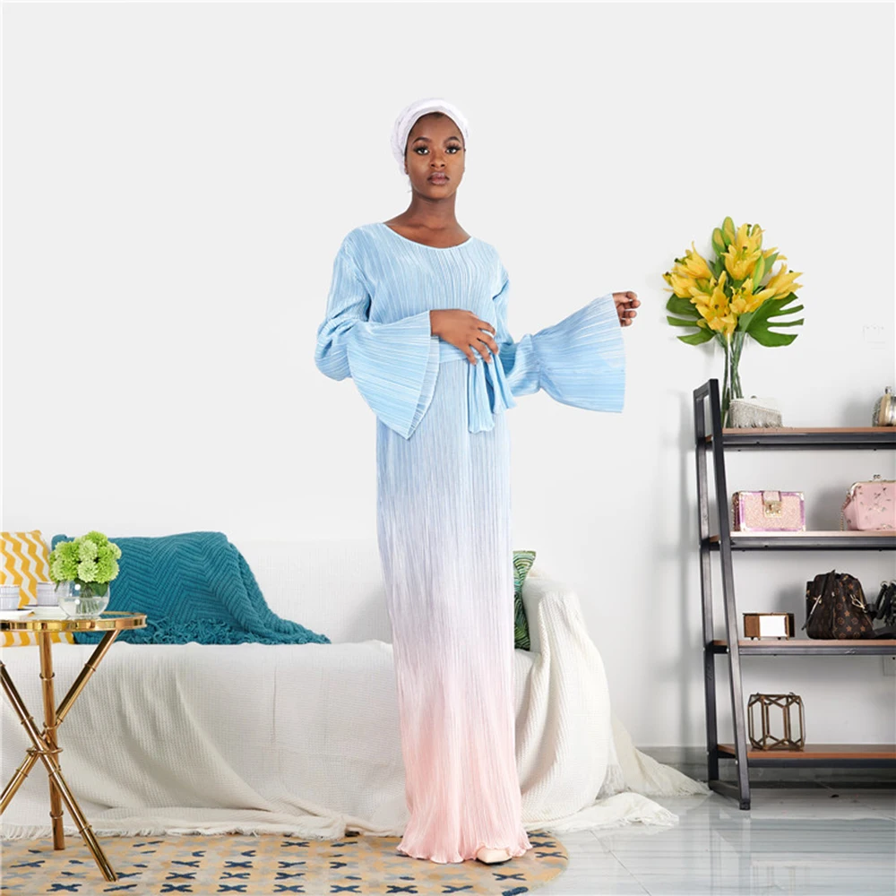 Eid Мубарак абайя Дубай Турция мусульманская мода хиджаб платье Caftan марокканский
