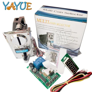 

Power Supply Timer Controller Board with 6 kind Coin Acceptor for Arcade Vending Machine JY-15B DC 12V