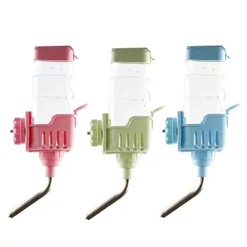 

Pet Dog Small Animal Automatic Water Bottle with Stainless Steel Ball Drinker Dispenser Leakproof Top Fill Drinking Fountain