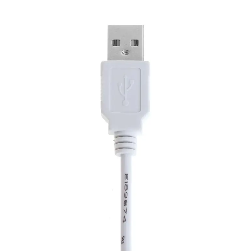 Новинка 2019 удлинитель USB кабеля 28 см 2 0 A штекер гнездо Белый с кабелем включения и