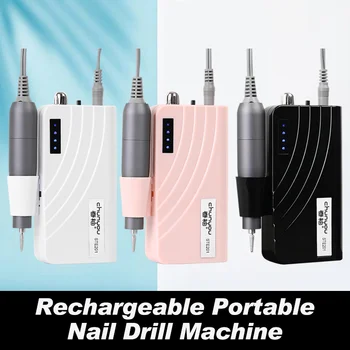 

Portable Rechargeable Nail Drill Machine 30000RPM Polishing Machine Electric Nail File Nail Art Tools Set for Nail Drill Bits