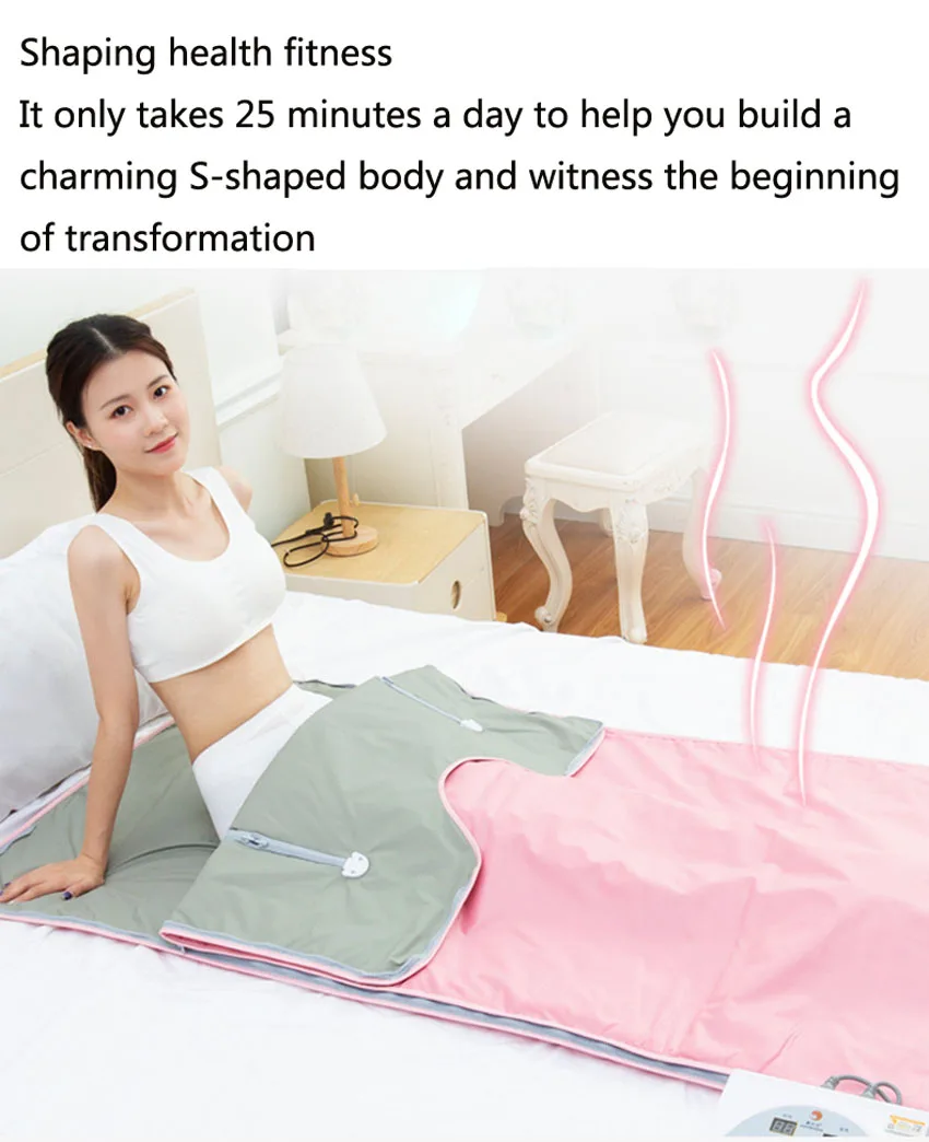 

Sweat steaming blanket far-infrared sweat steaming,sea buckthorn discharging acid,dampness,and cold sweat steaming bag 180*80cm