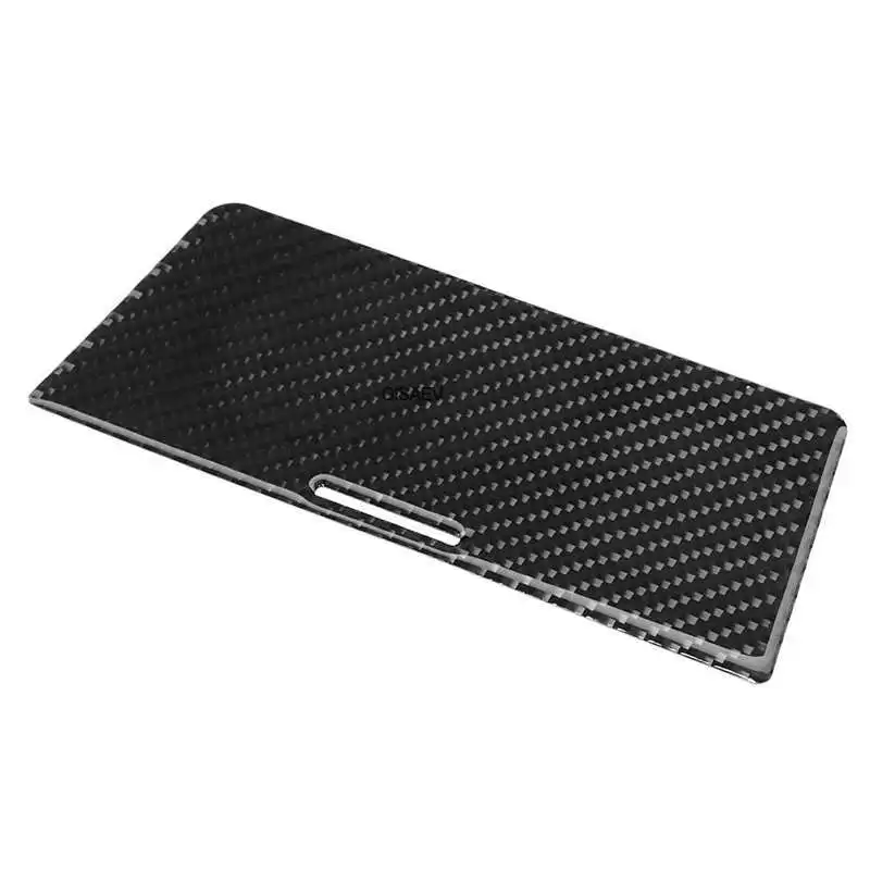 

Car sticky accessory cigarette lighter cover car shape carbon fiber cigarette lighter panel cover trim
