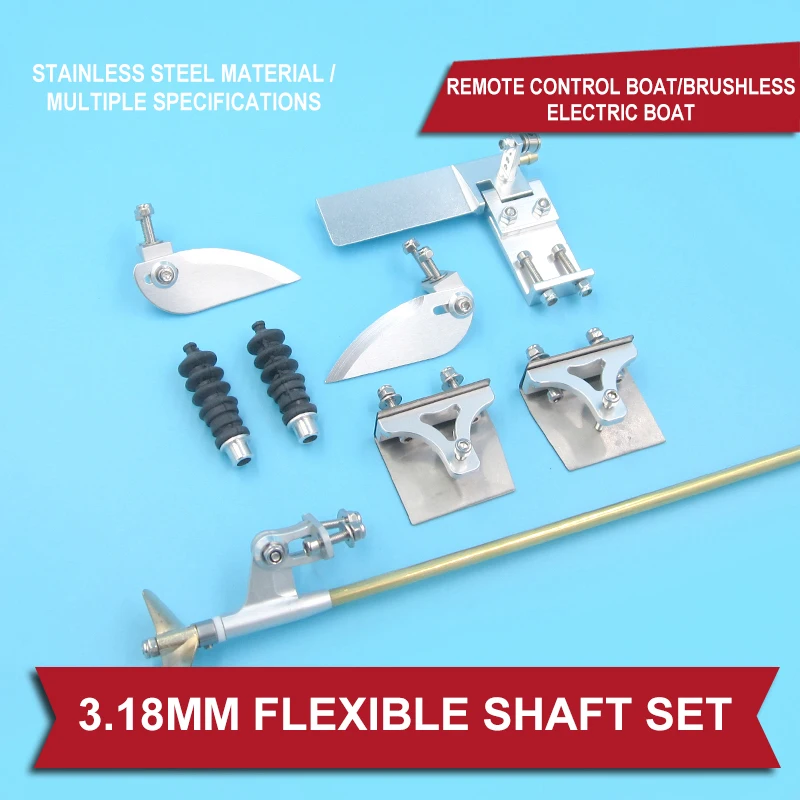 3.18m Flexible Shaft Axis Bracket 75mm Water Suction Pump Water Jet