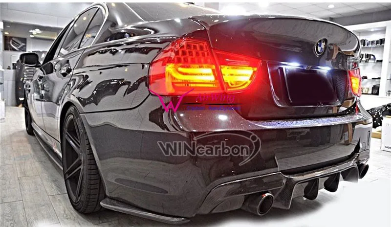 Большой плавник задний диффузор для BMW E90 3-Series 323i 325i 328i 335i седан 06-11