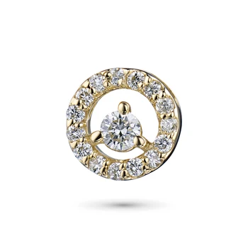 

Pendant made of yellow gold with diamonds e0301pd12161000