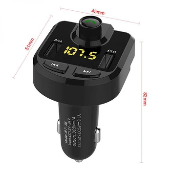 

Bluetooth Car USB Charger FM Transmitter Radio Adapter MP3 Player Charger NEW