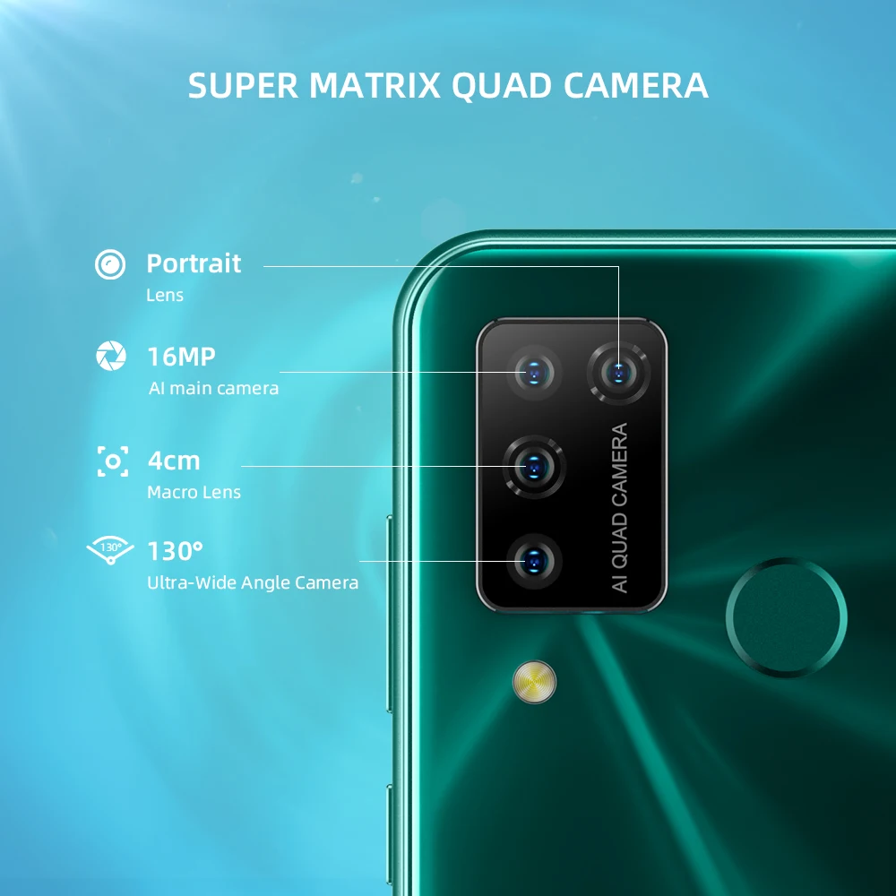 DOOGEE N20 Pro Quad Camera Mobile Phones Helio P60 Octa Core 6GB RAM 128GB ROM Global Version 6.3\