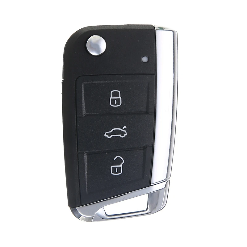 

New 3 Button Flip Folding Remote Key Fob Shell Case Replacement Fit For Seat Leon 5F 2012-2019