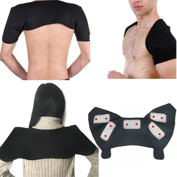 

Magnetic Tourmaline Belt Back Neck Lumbar Shoulder Self-heating Therapy Posture Correcter Brace Health Care Pain Relief
