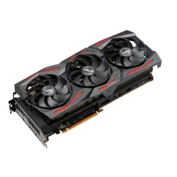 Видеокарта Asus PCI-E 4.0 ROG-STRIX-RX5700XT-O8G-GAMING AMD RX5700XT 8192Mb 256b GDDR6 1840/14000/HD