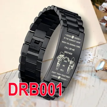 

STAINLESS STEEL MEN WATCH BAND BRACELET BRACELET IN BLACK WITH 8.26 INCH