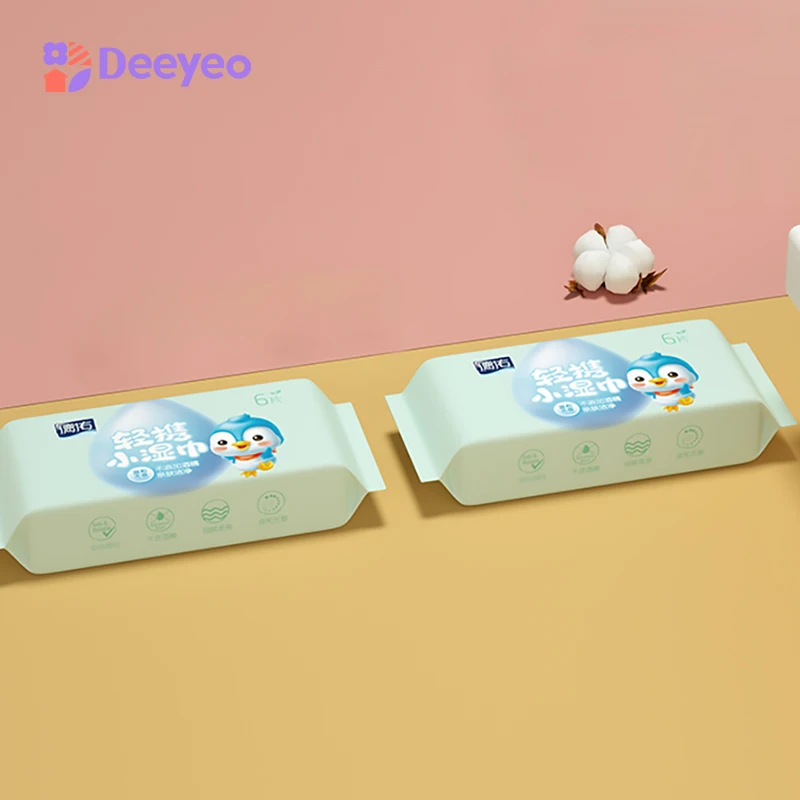 Deyo Super Mini дорожные влажные салфетки для детей и взрослых уход за кожей чистка рук