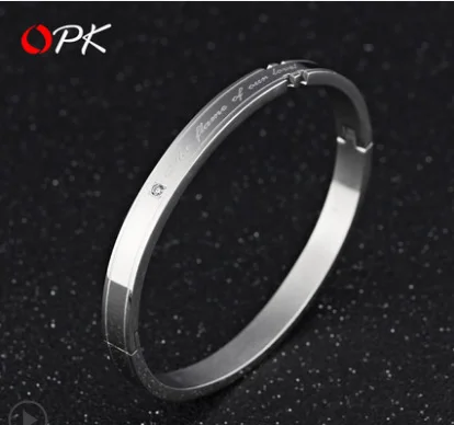 steel women OPK, пара браслетов, женские браслеты, ins, модный роскошный браслет, мужская бижутерия, сердце, Пара подарков, амулеты, бесконечность, аксессуары - Окраска металла: steel women