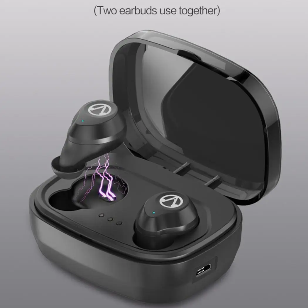 Мини TWS беспроводные наушники в ухо Bluetooth 4,1 стерео Бас громкой связи беспроводные наушники, стерео вызов спортивные водонепроницаемые наушники