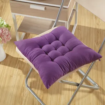 

Solid Color Cushion Pillow Modern Soft Dinning Chair Cushion Office Chair Seat Pad 5 Sizes Thicken Sofa Cushion Mat Home Decor 5