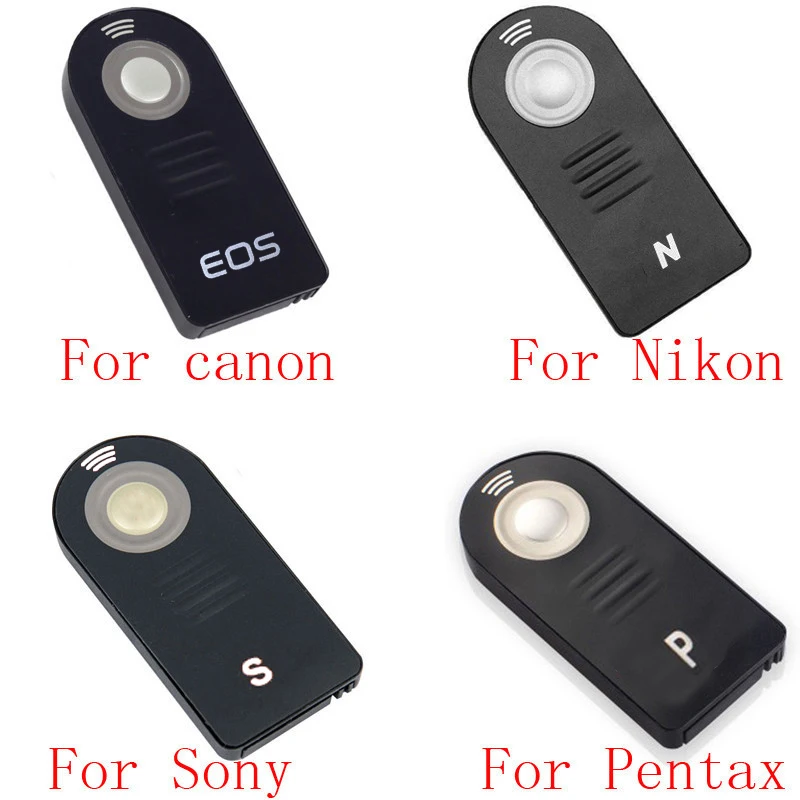 10/20pcs ML-L3 RC-6 IR Wireless Remote Control for Canon nikon Sony pentax Controller with Battery