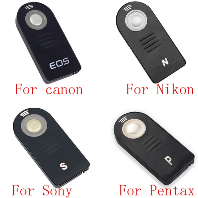 10/20pcs ML-L3 RC-6 IR Wireless Remote Control for Canon nikon Sony pentax  Controller with Battery - AliExpress