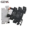 GEYA Slim Relay Module Protection Circuit 6A Relay 12VDC/AC or 24VDC/AC OR 230VAC Relay Socket 6.2mm thickness ► Photo 3/6