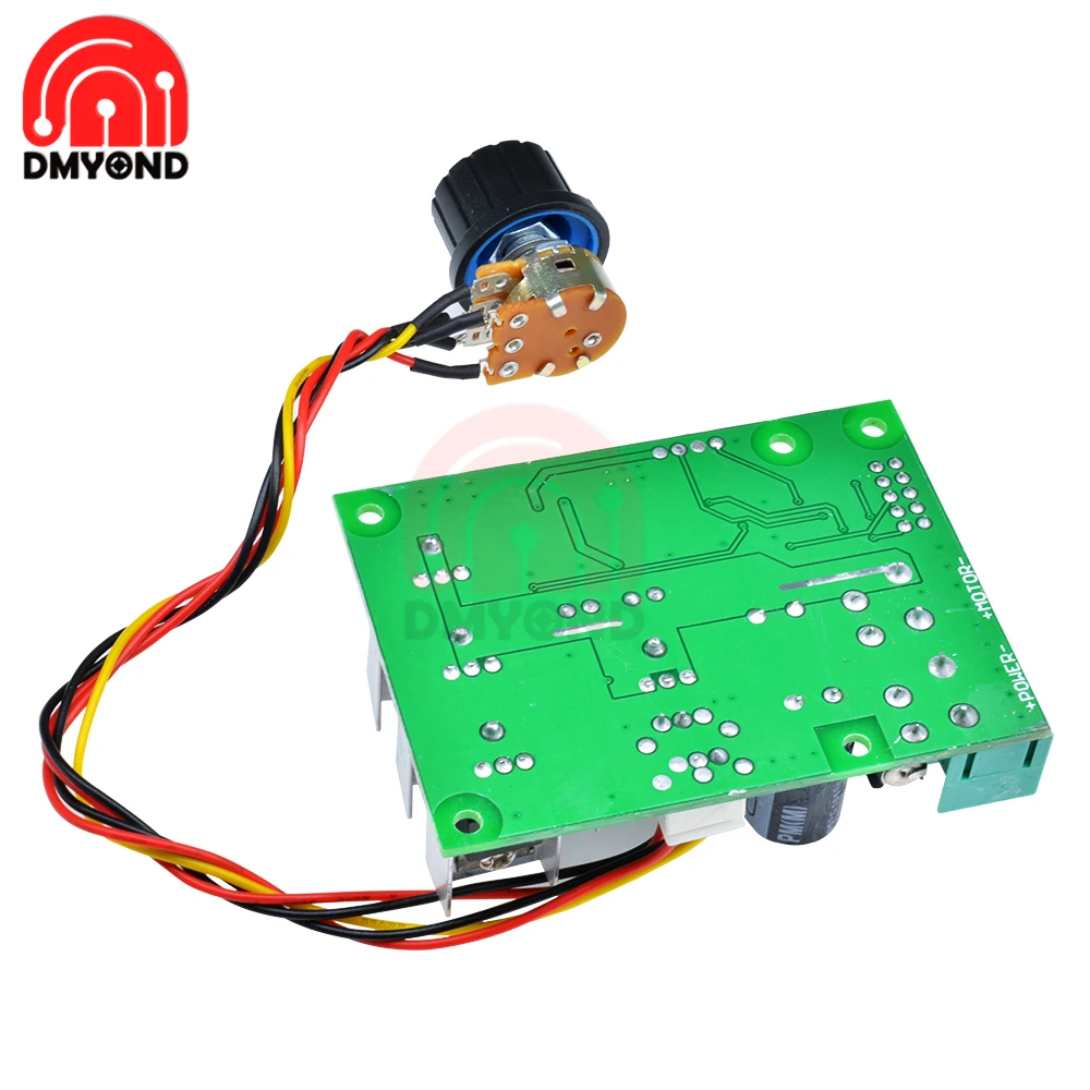 DC 6-60V 30A PWM Motor Speed Controller LED Digital Display Dimmer Module LED Fan Control Adjustable Voltage Regulator 12V 24V