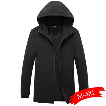 

New Jacket Men Hooded Breathable Mens Jackets and Coats Spring Autumn Outwear Windbreaker Coat Male Army Clothing