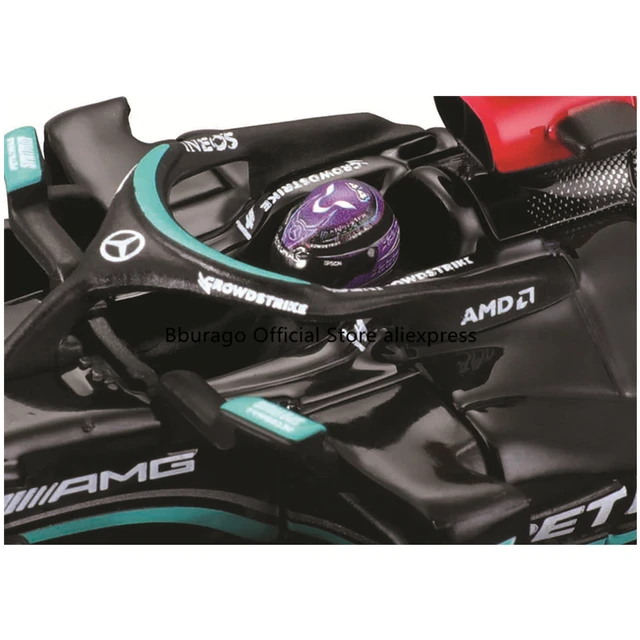 Bburago 1:43 2021 Mercedes-AMG F1 W12 E Performance #44 #77 Alloy Luxury Vehicle Diecast Cars Model Toy Collection Gift 2