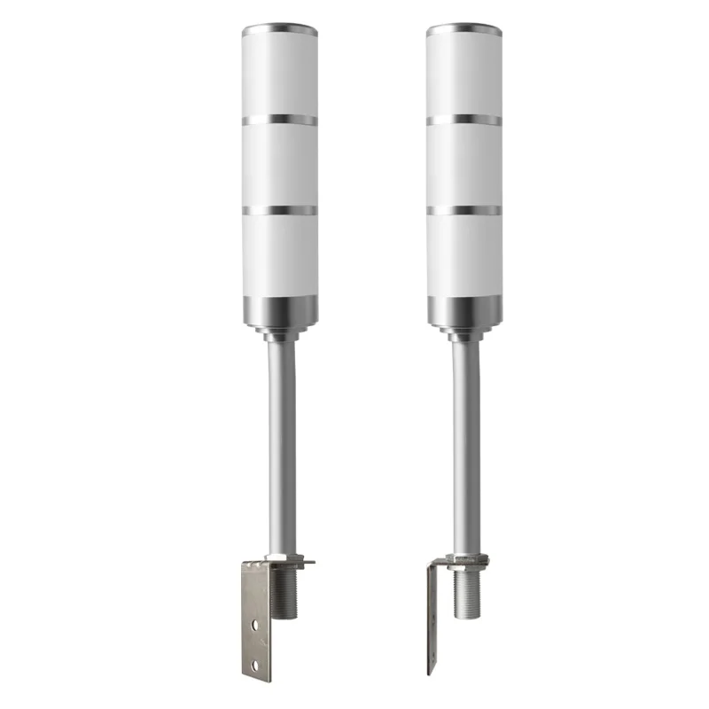 US $283.65 10pcslot High Grand Aluminum Industrial Stack light 3 layer L Rod LED Signal Tower Alarm Safety light for machinery DHL Ship