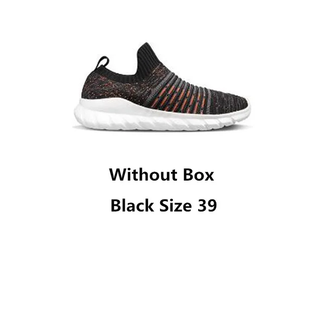 MI Mijia FREETIE спортивная обувь для мужчин кроссовки спортивная обувь легкая дышащая вязаная обувь кроссовки для бега для спорта на открытом воздухе - Цвет: Black Without Box 39