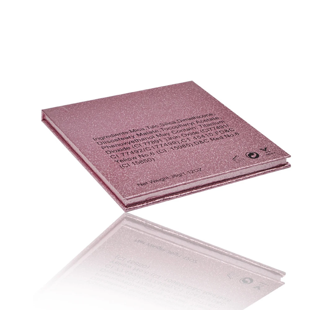 low moq custom eyeshadow palette empty 16 holes matte shimmer glitter eye makeup customized gifts private label
