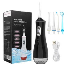 

9 Modes Oral Irrigator USB Rechargeable Water Flosser Portable 280ML Water Tank Dental Water Jet Teeth Cleaner Oral Tools