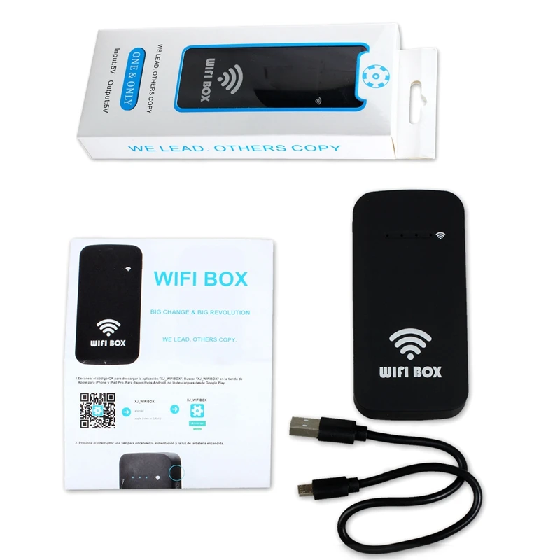 Беспроводной Wi-Fi бокс для USB эндоскопа камера Объектив Поддержка IOS/Android
